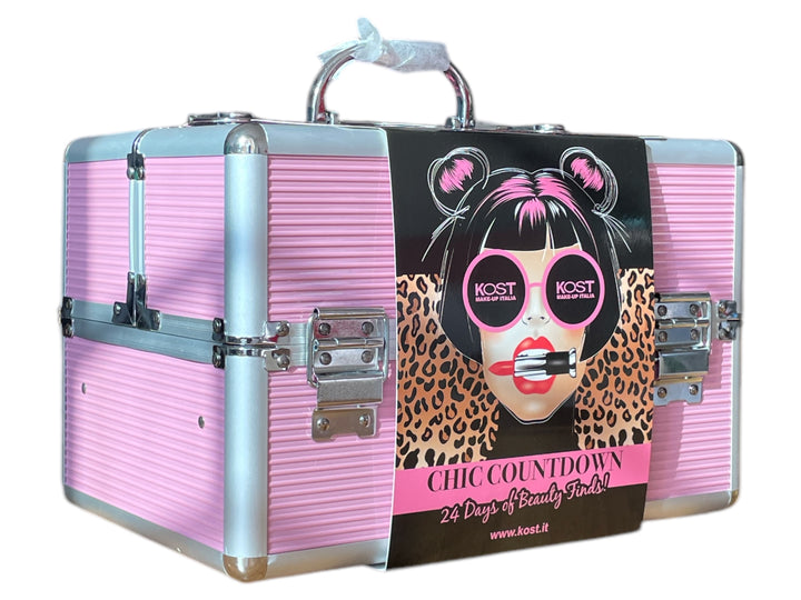 Kost Valigetta Chic Countdown- Calendario dell'Avvento 2024 - 24 prodotti Make Up