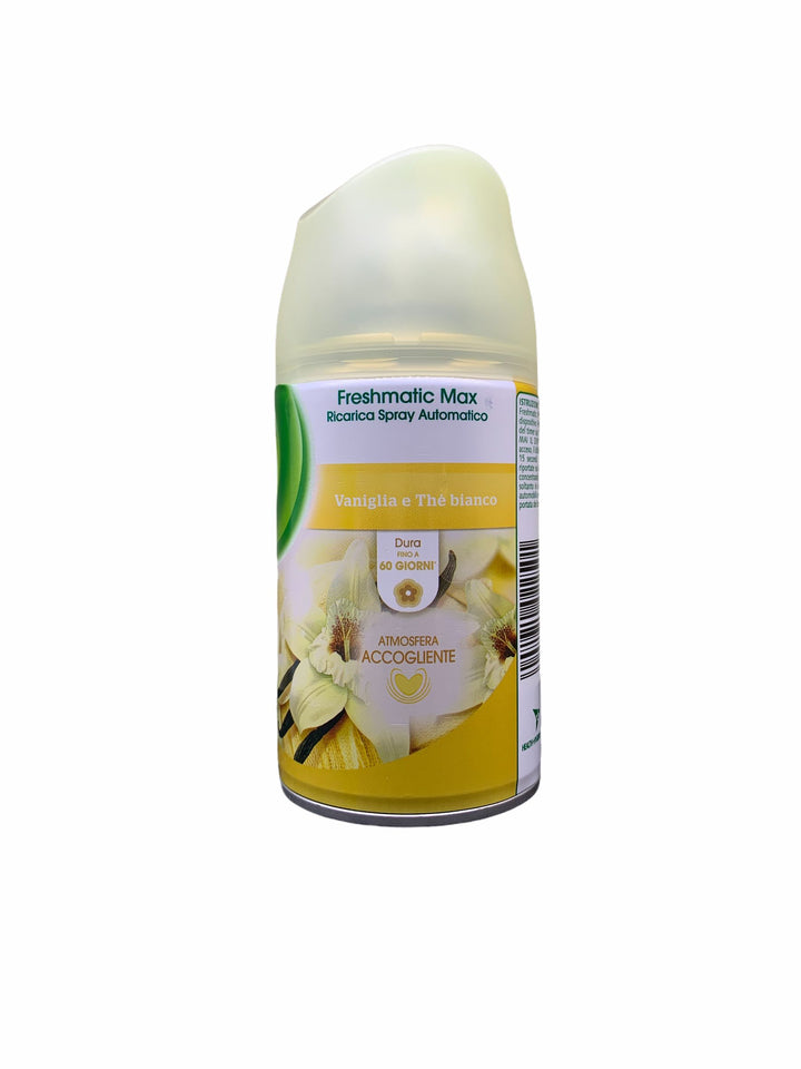 Air wick fresh matic ricarica vaniglia e the bianco 250 ml