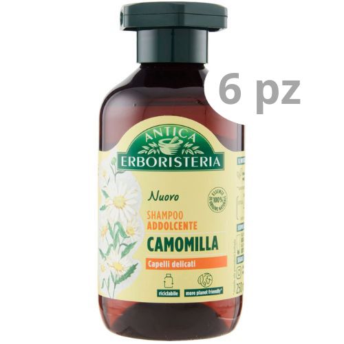 Antica erboristeria shampoo camomilla 250 ml - Set da 6 pz -