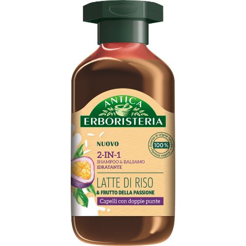 Antica erboristeria shampoo latte di riso 2 in1 225  ml