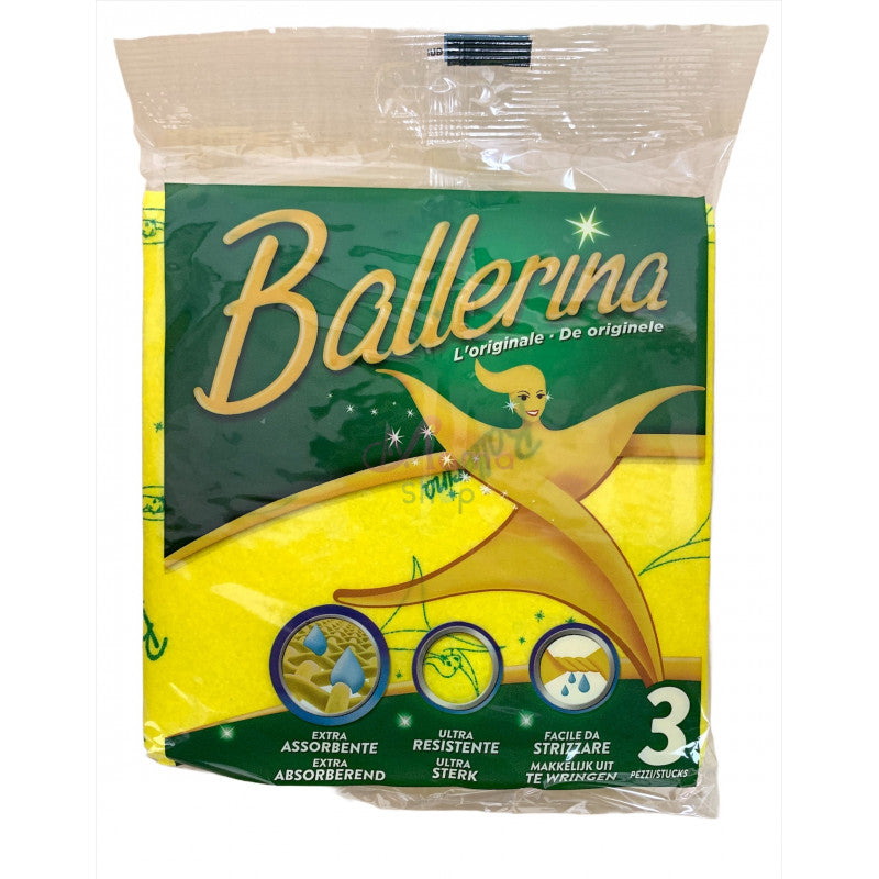 Ballerina panno giallo 3 pezzi