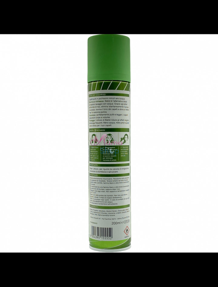 Batist dry classico shampoo secco senz'acqua 200 ml