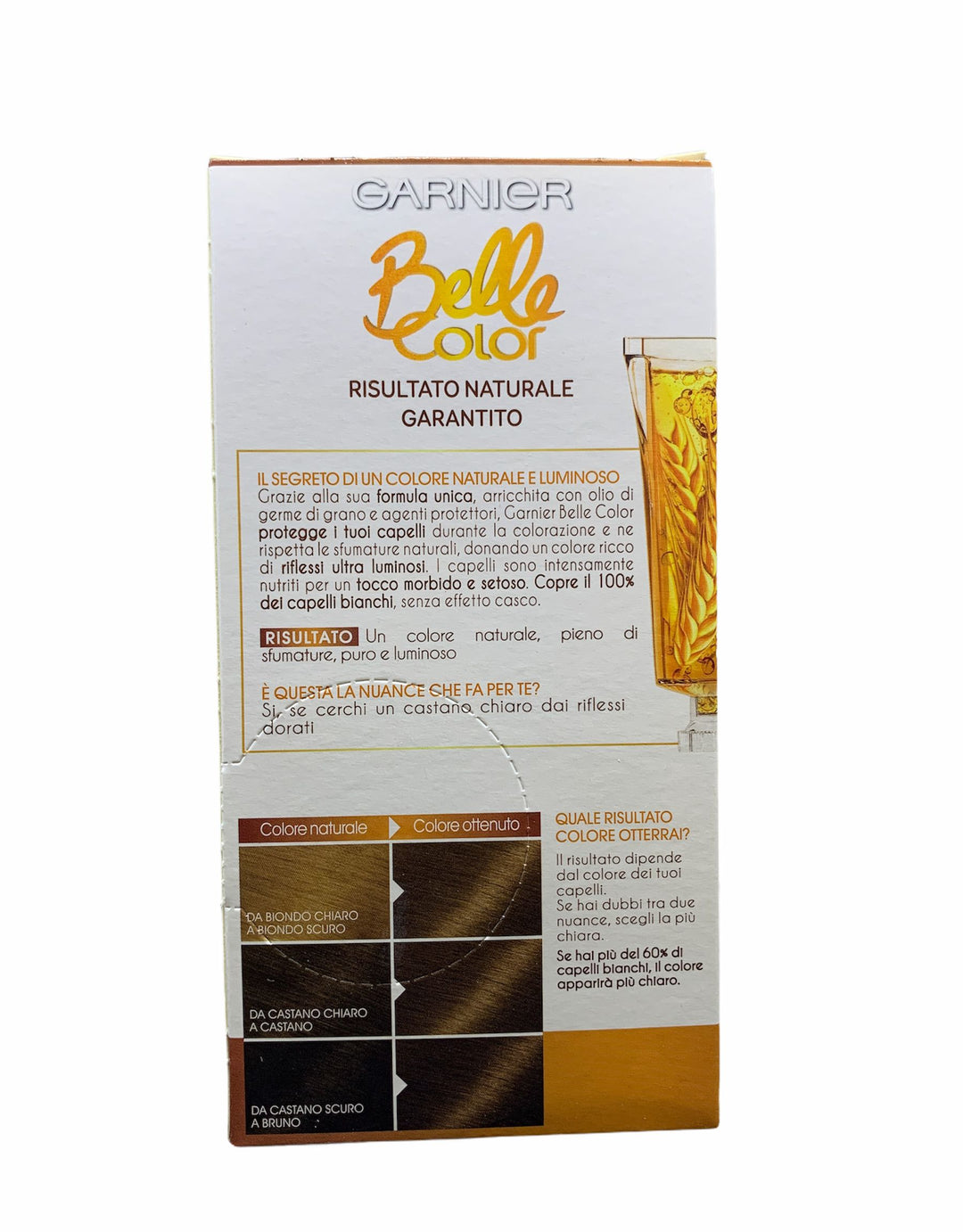 Belle color N 21 castano chiaro dorato naturale