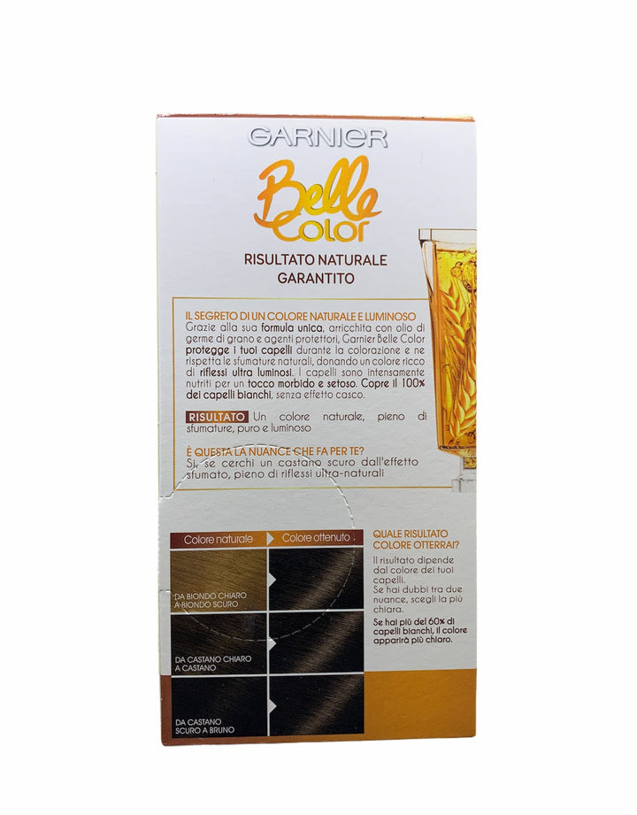 Belle color N 24 castano scuro naturale