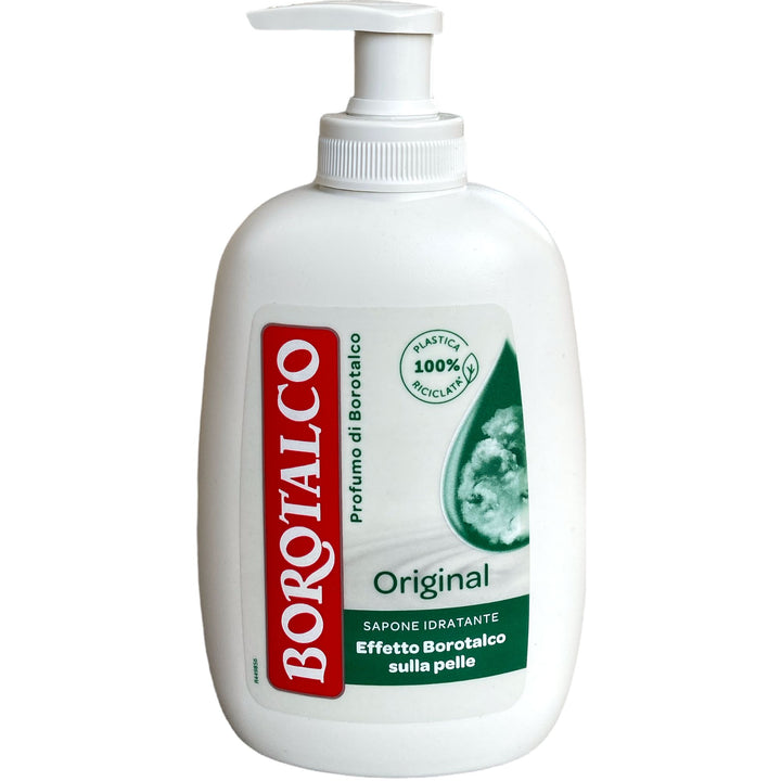 Borotalco sapone liquido dosatore idratante con profumo di borotalco 250 ml