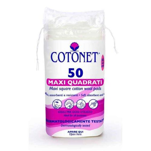 Cotonet dischetti quadrati maxi x50