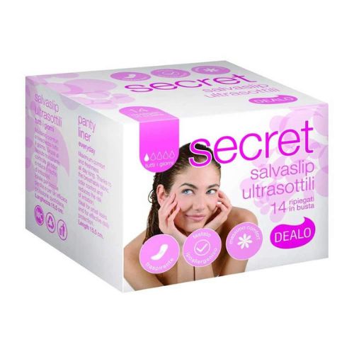 Dealo secret salvaslip ultrasottili ripiegati x14