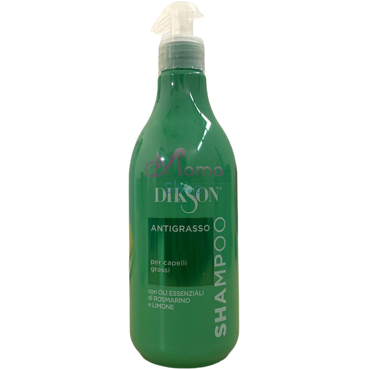 Dikson shampoo antigrasso per capelli grassi con oli essenziali di rosmarino e limone 500 ml