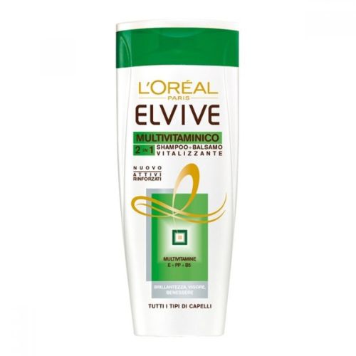 Elvive shampoo 2in1 multivitaminico vitalizzante per tutti i tipi di capelli  250 ml