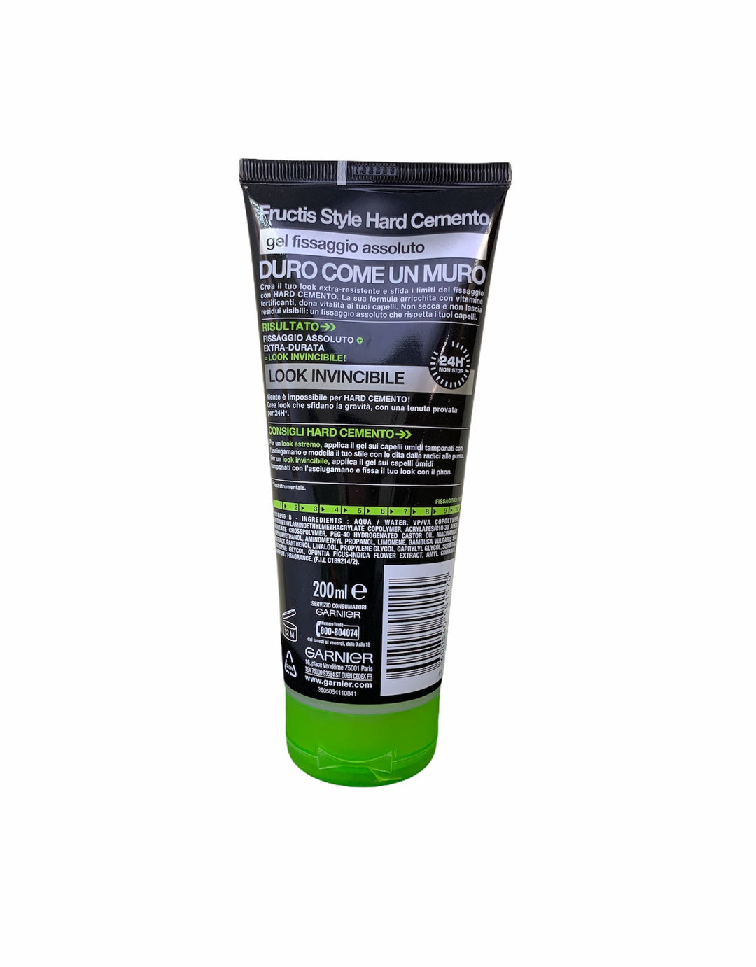 Fructis style gel hard cemento fissaggio assoluto 200 ml