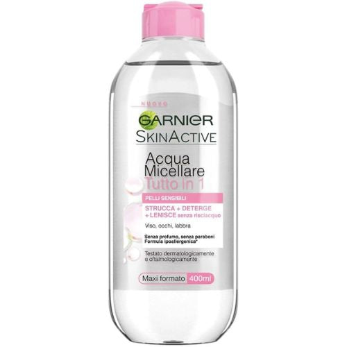 Garnier acqua micellare tutto in 1 pelli sensibili 400 ml