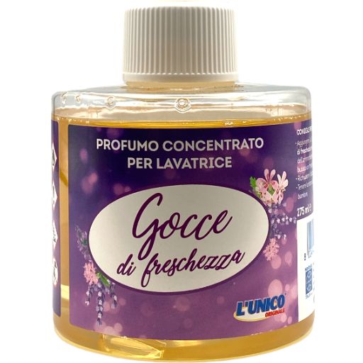 L'unico gocce di freschezza per lavatrice viola profumo intenso 275 ml