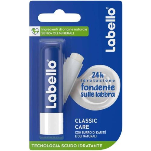 Labello classic care con burro di karitè e oli naturali 5,5 ml