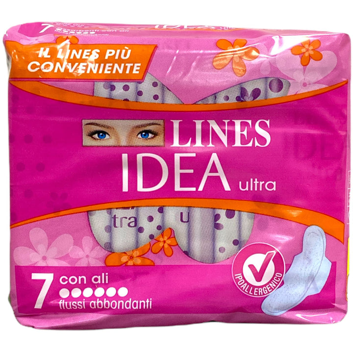 Lines idea ultra con ali flussi abbondanti x7