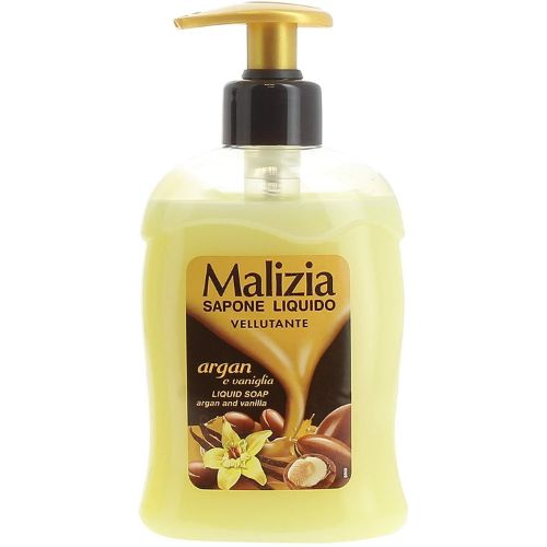 Malizia sapone liquido dosatore argan e vaniglia 300 ml