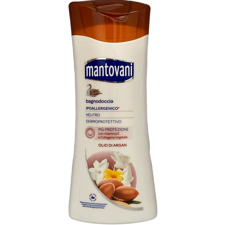 Mantovani bagno doccia neutro dermoprotettivo con olio d'argan 400 ml