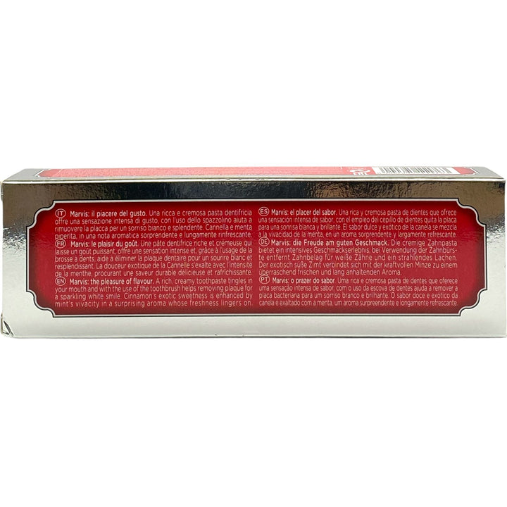 Marvis dentifricio cinnamon mint 85 ml