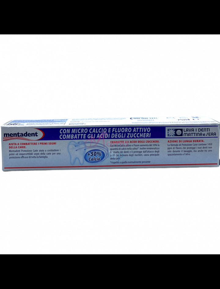 Mentadent dentifricio protezione carie 75 ml