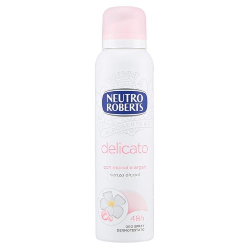 Neutro roberts deodorante spray fresco monoi e fresia zero macchie 150 ml