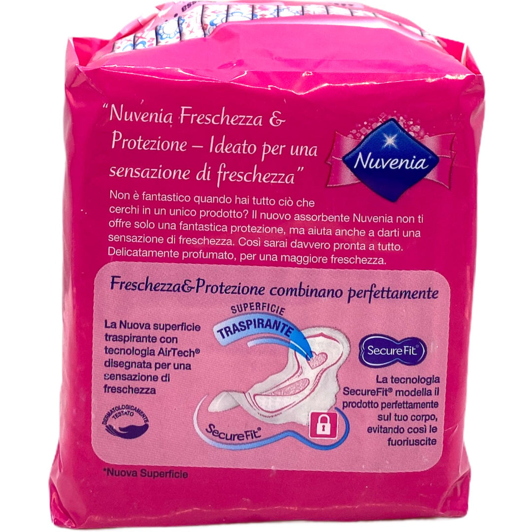 Nuvenia assorbenti normali con ali deo fresh x14