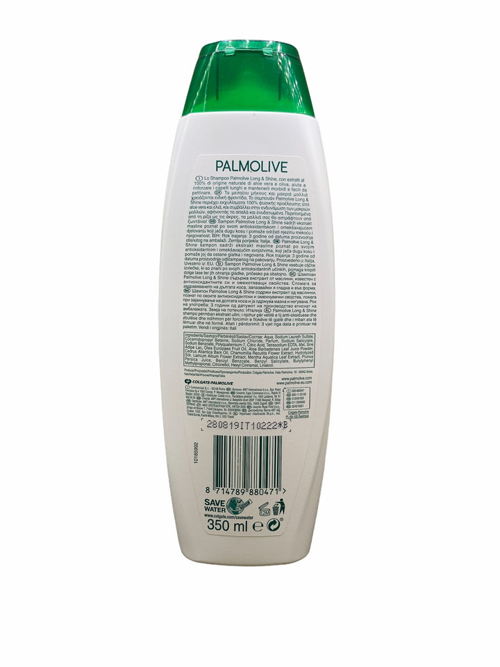 Palmolive shampoo long e shine oliva 350 ml