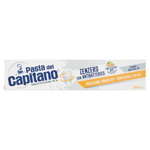 Pasta del capitano dentifricio zenzero antibatterico 100 ml