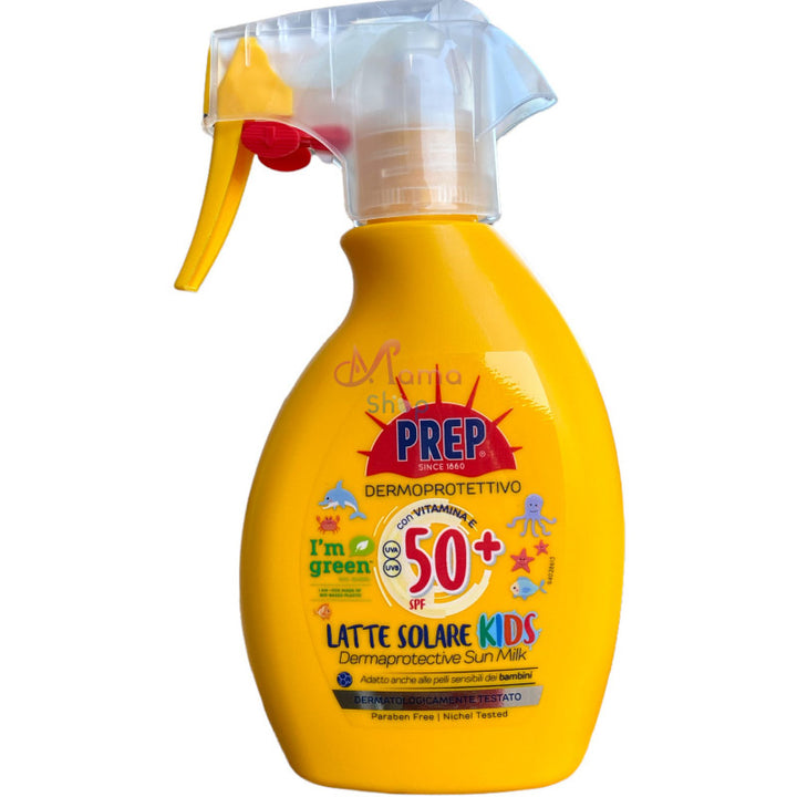 Prep sun kids latte solare spray fp50+ 225 ml