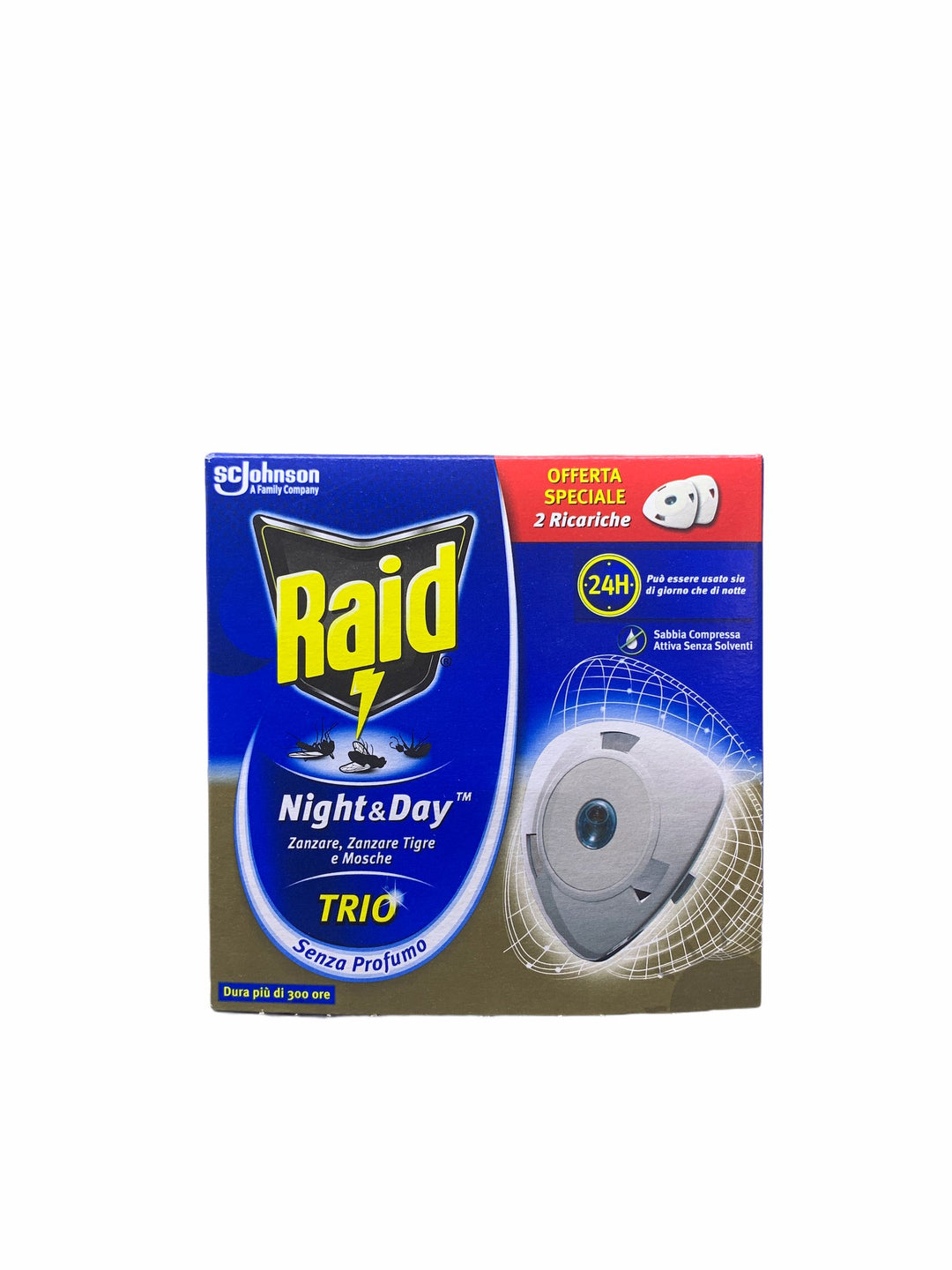 Raid night&day trio ricarica x2