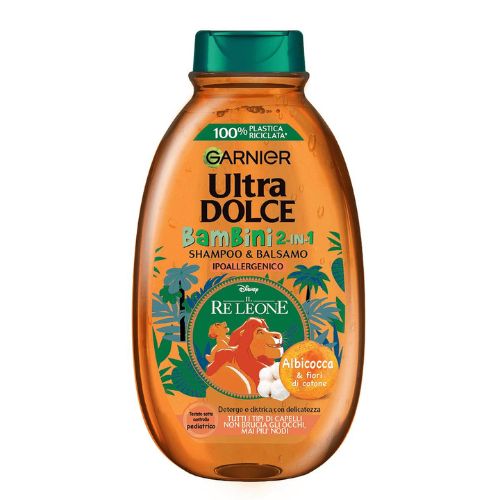 Ultra dolce shampoo bambini 2 in 1 albicocca e fiori di cotone 300 ml