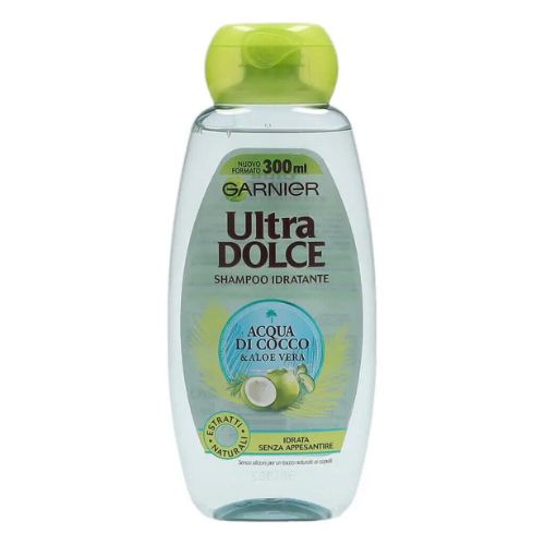 Ultra dolce shampoo idratante acqua di cocco e aloe vera 300 ml