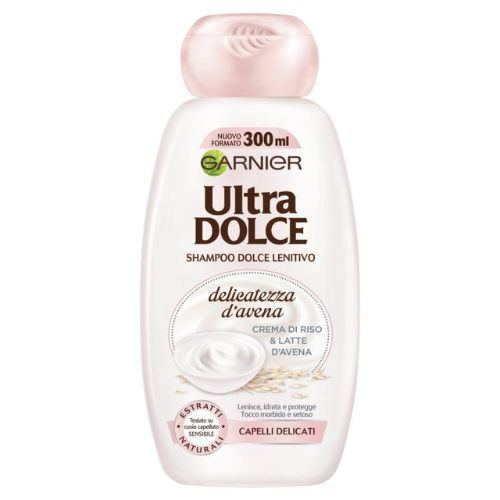 Ultra dolce shampoo ipoallergenico con crema di riso e latte d'avena 300 ml