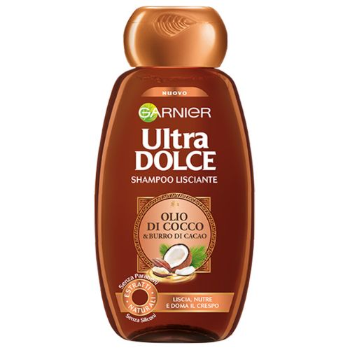 Ultra dolce shampoo lisciante con olio di cocco e burro di cacao 300 ml