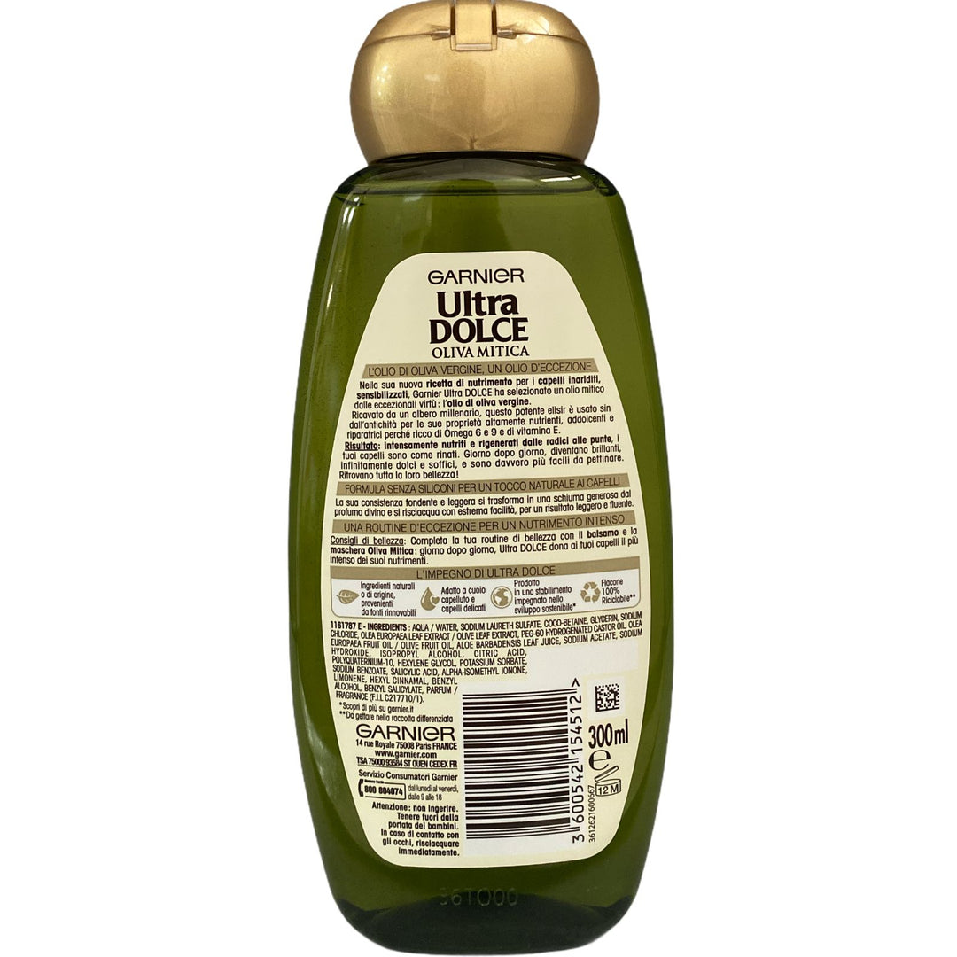 Ultra dolce shampoo nutriente oliva mitica 300 ml