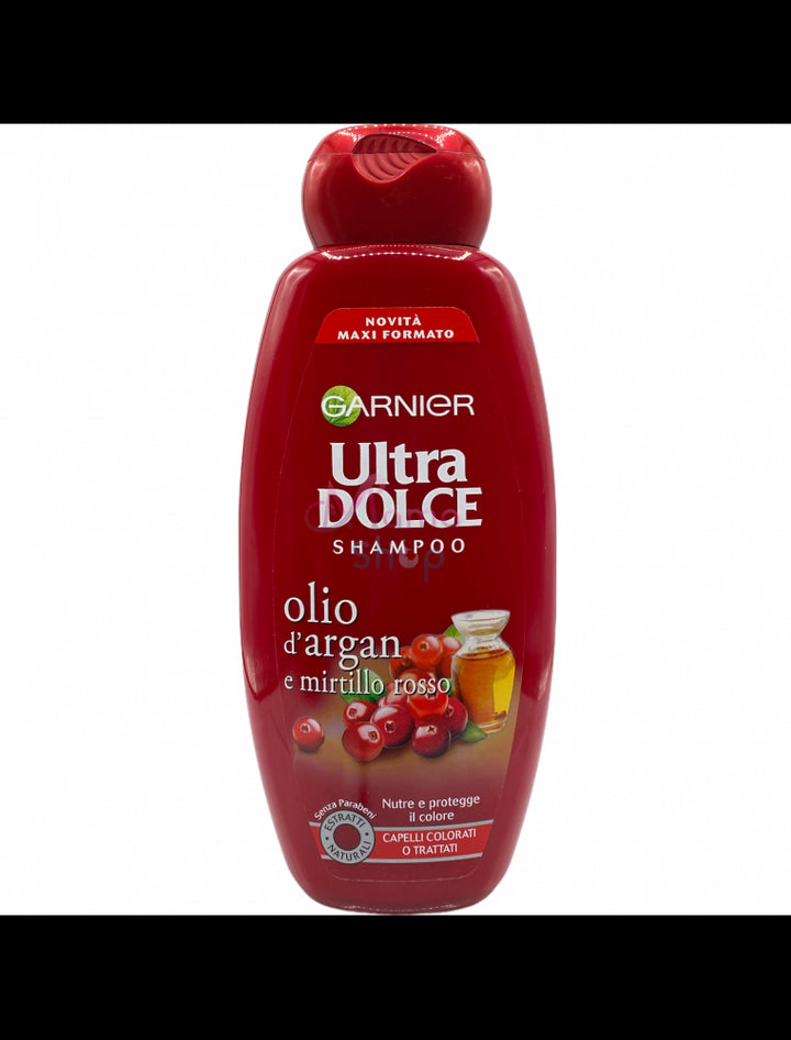 Ultra dolce shampoo olio d'argan e mirtillo rosso 400 ml