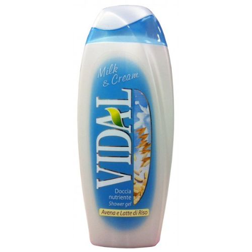 Vidal doccia schiuma latte di riso e avena 250 ml